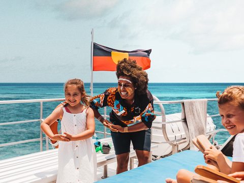 Dreamtime staff and customers