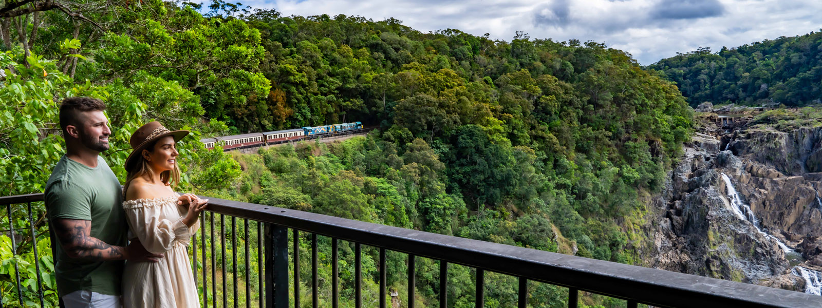 Karanda Scenic Railway and the Barron River.