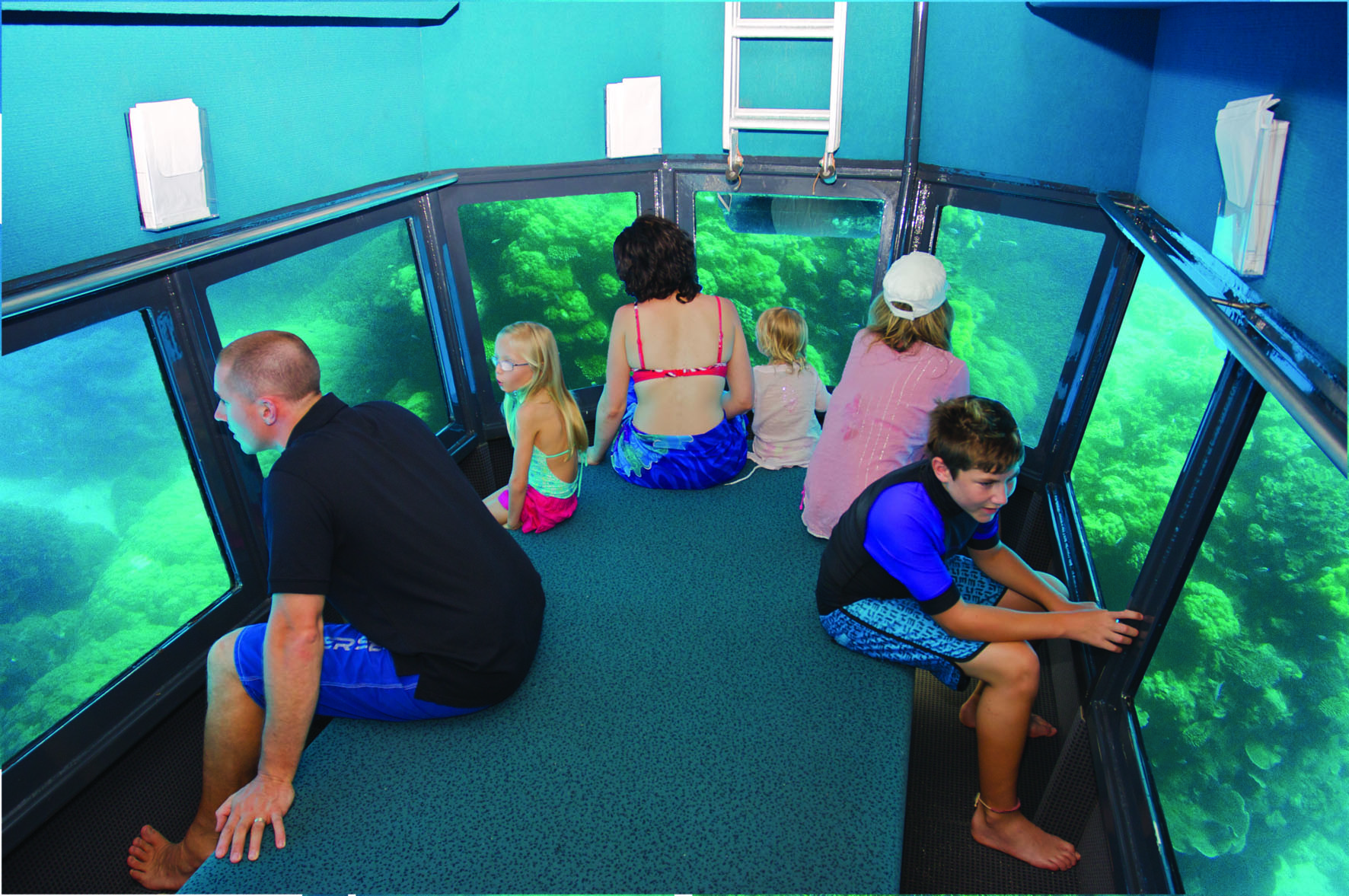 Semi Submersible tour on the Great Barrier Reef with Great Adventures